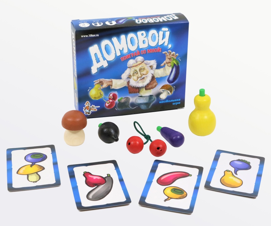 Игра настольная "Домовой, поиграй со мной!"